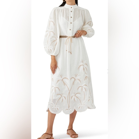 Zimmermann midi dress size AU 1 - Picture 3 of 6